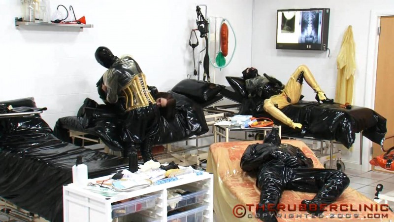 Heavy Rubber 4-Some Piss Orgy. Therubberclinic com (170 MB) Â« Hardcore  Extreme â€“ BDSM & Fetish Porn