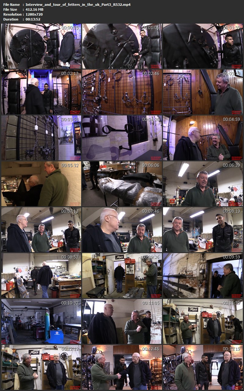 Interview and tour of fetters in the uk (R532). Oct 6 2015. Seriousimages.com (1717 Mb)