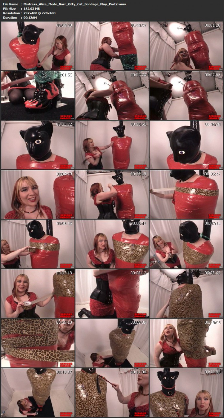 Mistress Alice, Mode Narr – Kitty Cat Bondage Play. Mar 1 2013. Seriousimages.com (533 Mb)