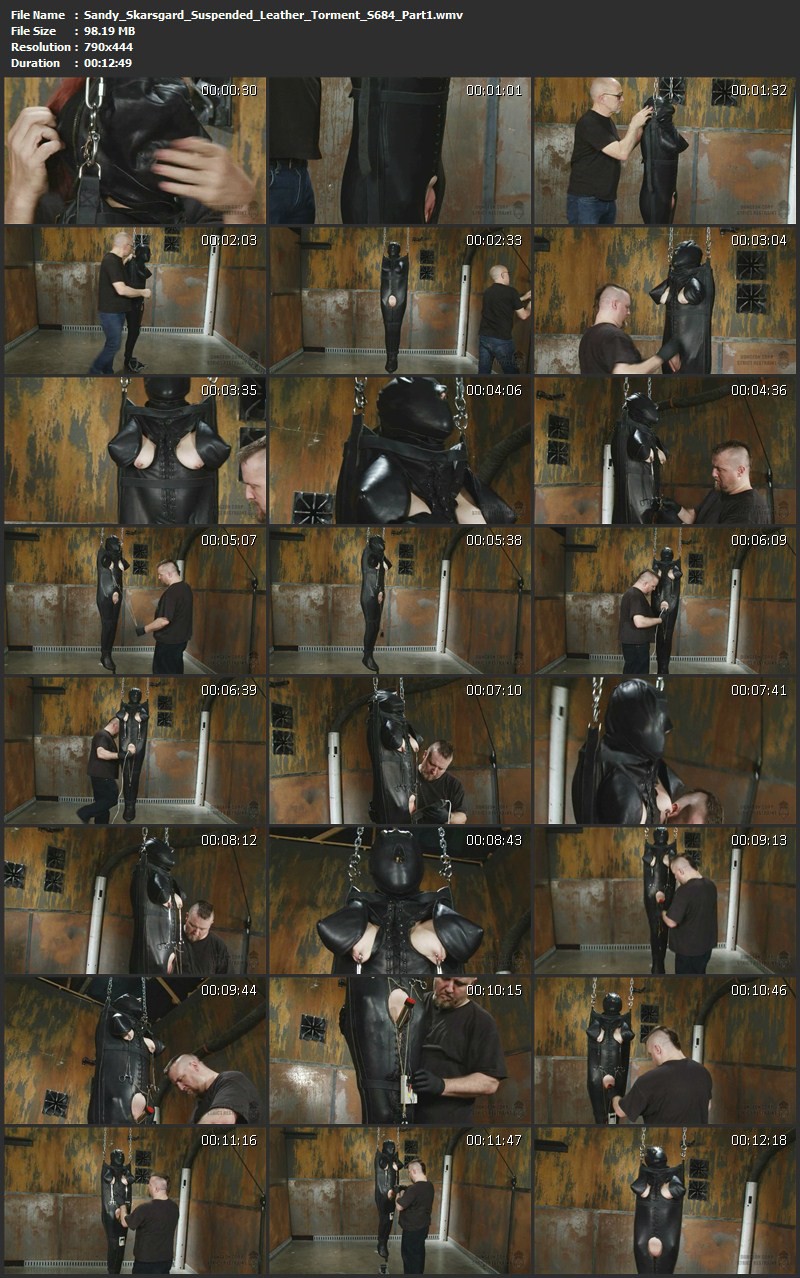 Sandy Skarsgard - Suspended Leather Torment (S684). Oct 18 2011. Seriousimages.com (125 Mb)