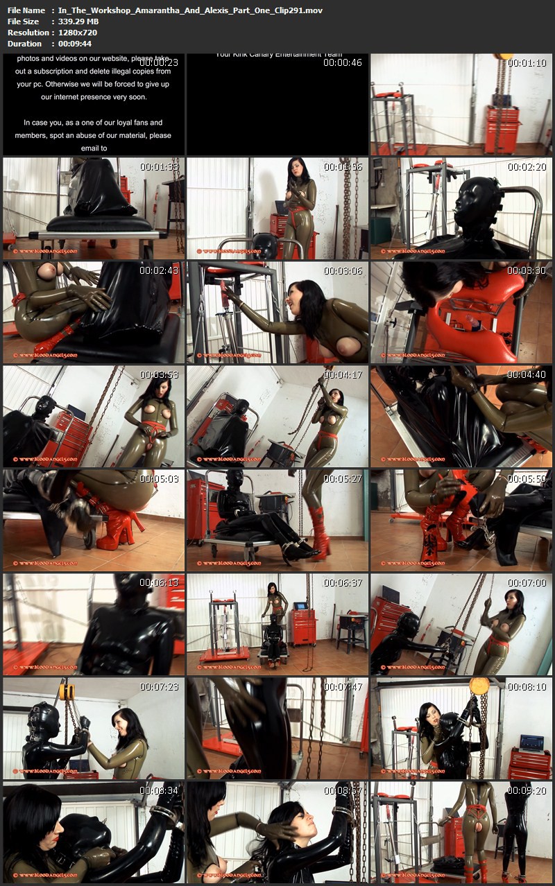 In The Workshop – Amarantha And Alexis Part One (Clip 291). Jul 15 2013. Bloodangels.com (339 Mb)