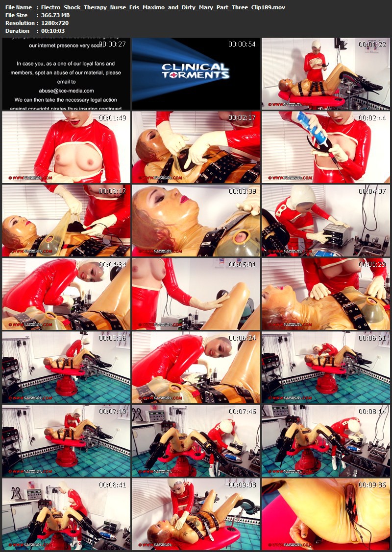 Electro Shock Therapy - Nurse Eris Maximo and Dirty Mary Part Three (Clip189). Jul 29 2014. Clinicaltorments.com (366 Mb)