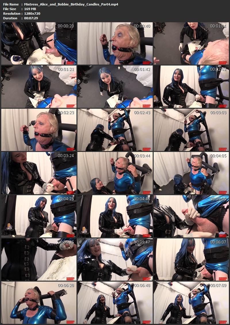 Mistress Alice and Bobbie – Birthday Candles (Part 3 and 4).Seriousimages.com (344 Mb)