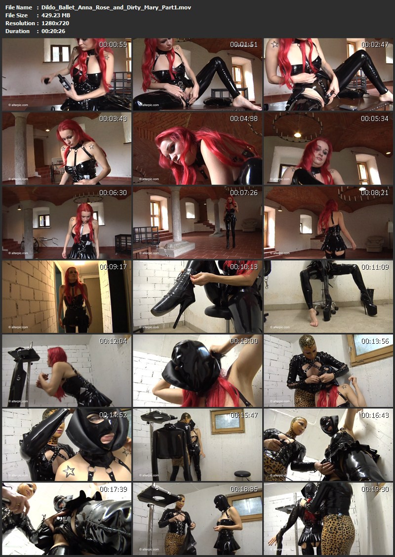 Dildo Ballet - Anna Rose and Dirty Mary Part 1. Oct 24 2014. AlterPic.com (429 Mb)