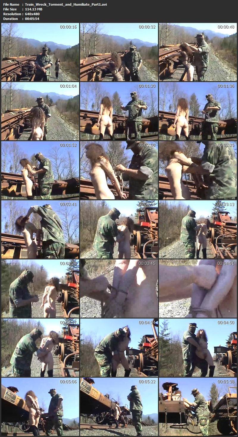 Train Wreck Torment And Humiliate BackDoorBondage 521 Mb