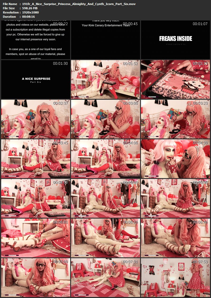 A Nice Surprise – Princess Almighty And Cynth Icorn Part Six. Jan 07 2016. Freaksinside.com (598 Mb)