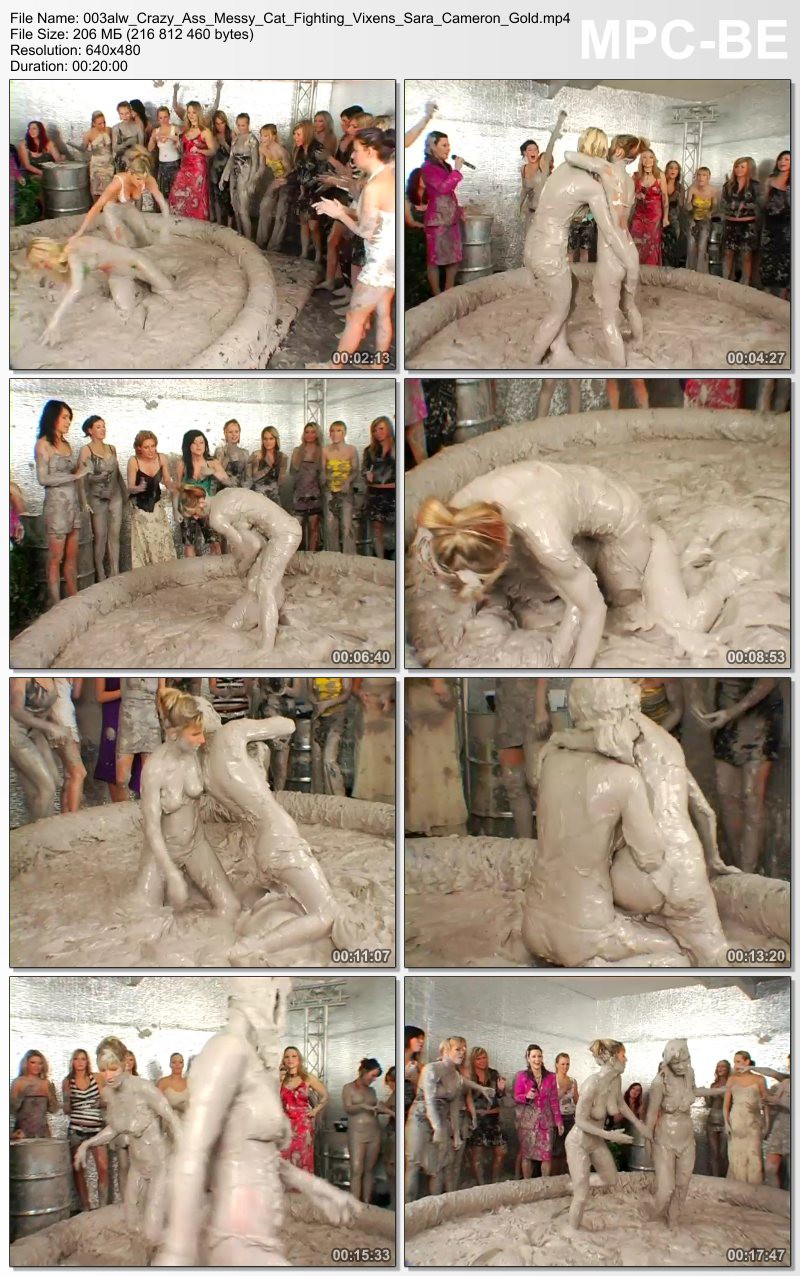 Crazy-Ass Messy Cat Fighting Vixens – Sara, Cameron Gold. 19.04.2007. AllWam.net (206 Mb)