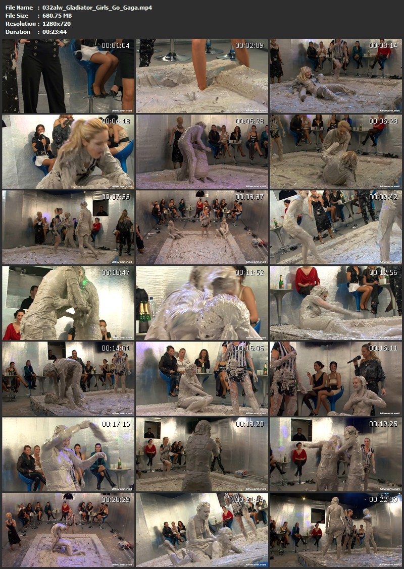 Gladiator Girls Go Gaga. 08.04.2009. AllWam.net (680 Mb)