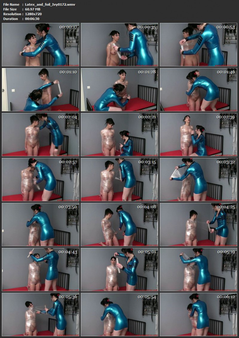 Latex and foil (Ivy0172). Oct 12 2012. Bound-ivy.com (60 Mb)