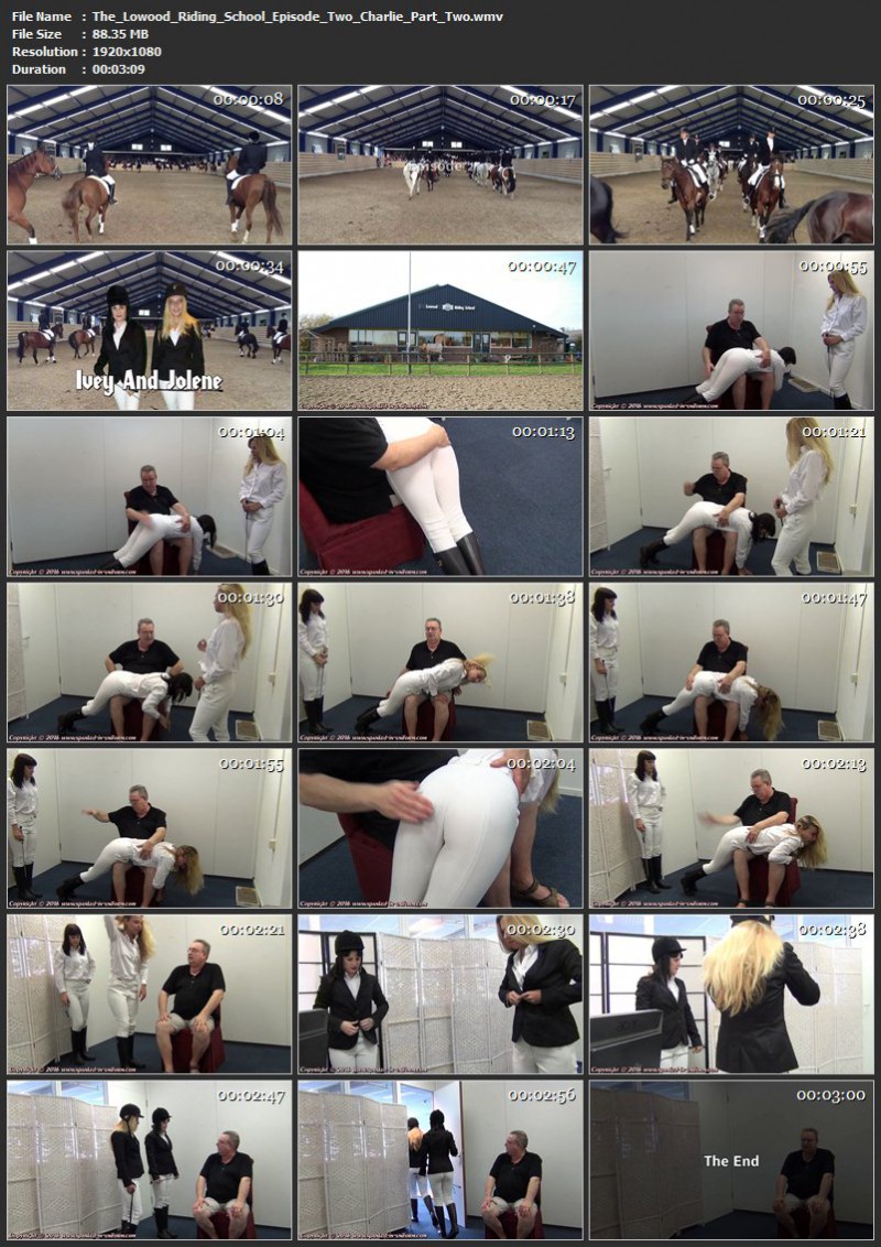 The Lowood Riding School Episode Two - Charlie Part Two. Spanked-in-uniform.com (88 Mb)