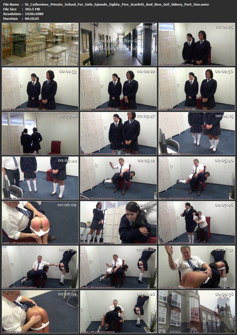 St. Catherines Private School For Girls Episode Eighty Five - Scarlett And New Girl Sidney Part One. Spanked-in-uniform.com (302 Mb)