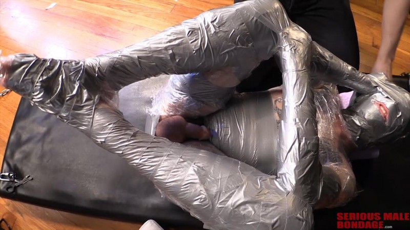 Aysmmetric Mummification, Cuppa Kink, Gimp Gromming, Goofing Around With Gear, Packing Up, Wheelchair Test (R725). Apr 07 2017. Seriousmalebondage.com (1972 Mb)