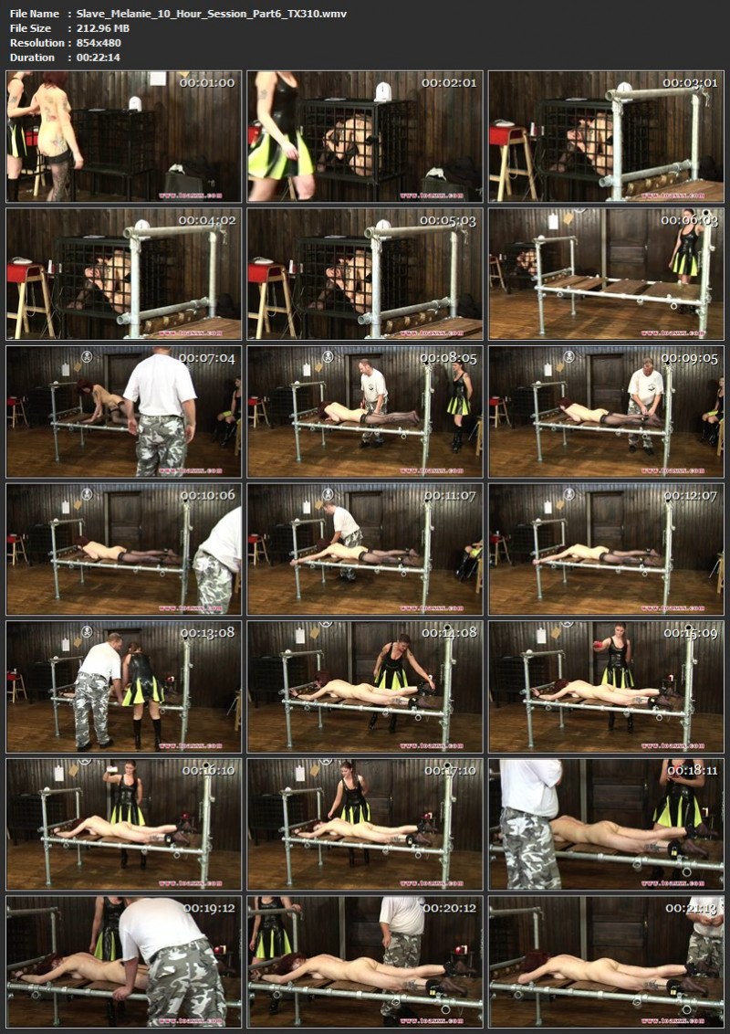 Slave Melanie – 10 Hour Session - Part 6 (TX310). Mar 25 2017. Toaxxx.com (212 Mb)