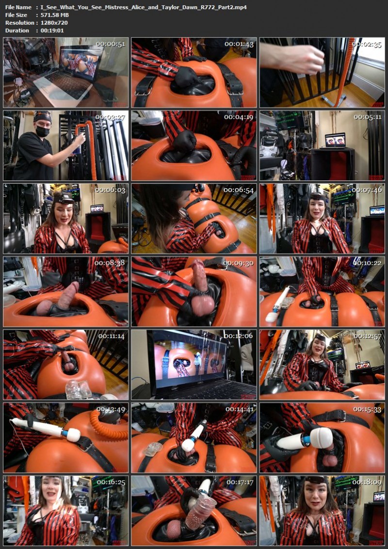I See What You See – Mistress Alice and Taylor Dawn (R772). Oct 23 2017. Seriousimages.com (1193 Mb)