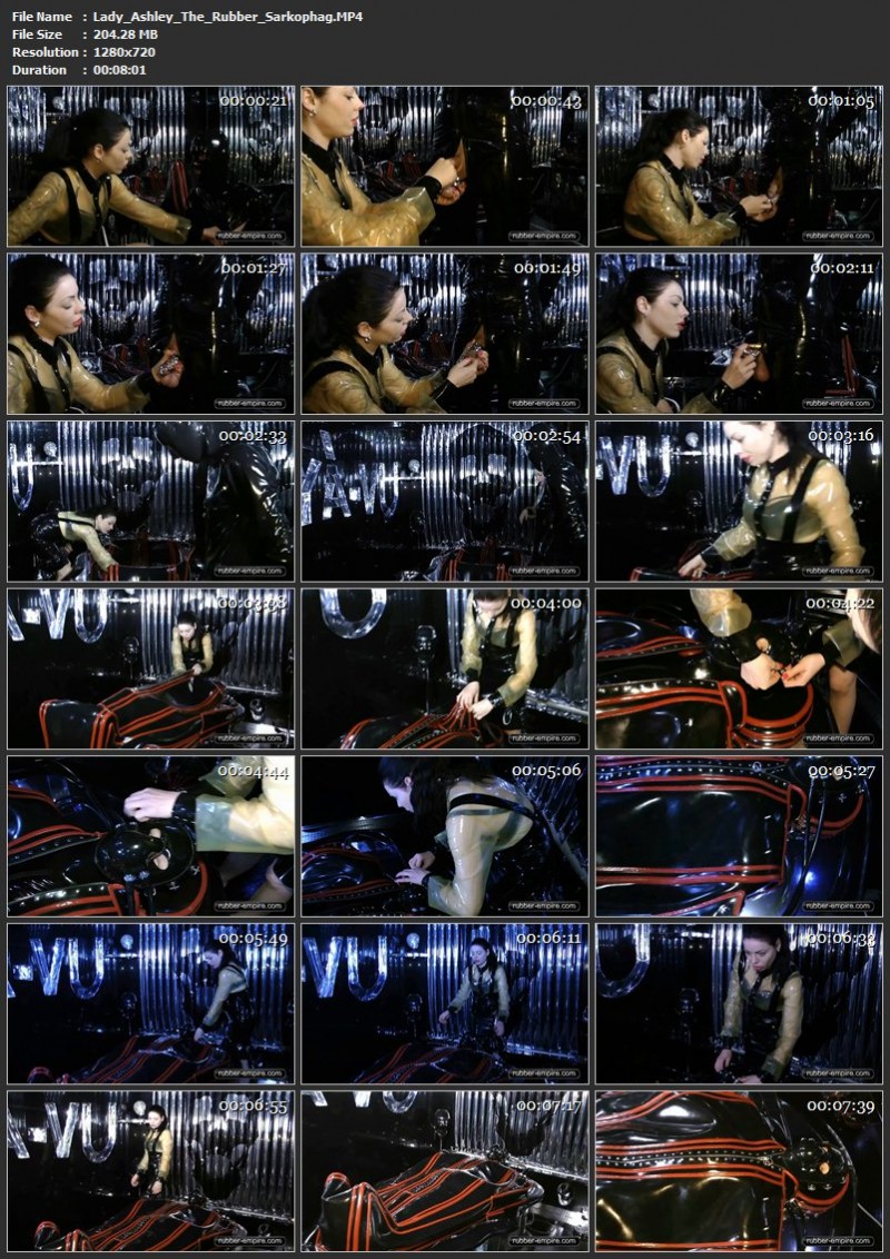 Lady Ashley – The Rubber Sarkophag. Rubber-empire.com (204 Mb)