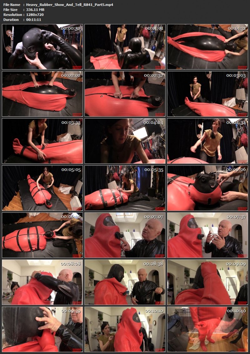 Heavy Rubber Show And Tell (R841). Jun 16 2018 Seriousimages.com (2450 Mb)