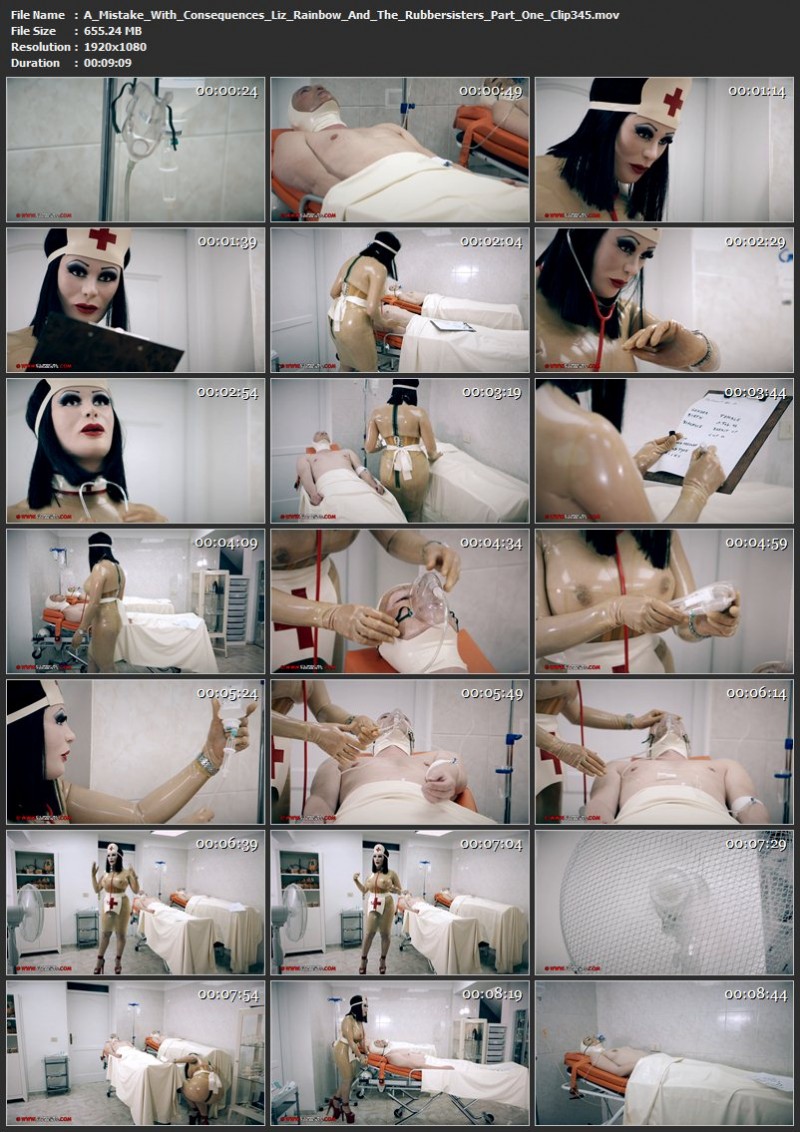 A Mistake With Consequences – Liz Rainbow And The Rubbersisters Part One (Clip345). Dec 30 2017. Clinicaltorments.com (655 Mb)
