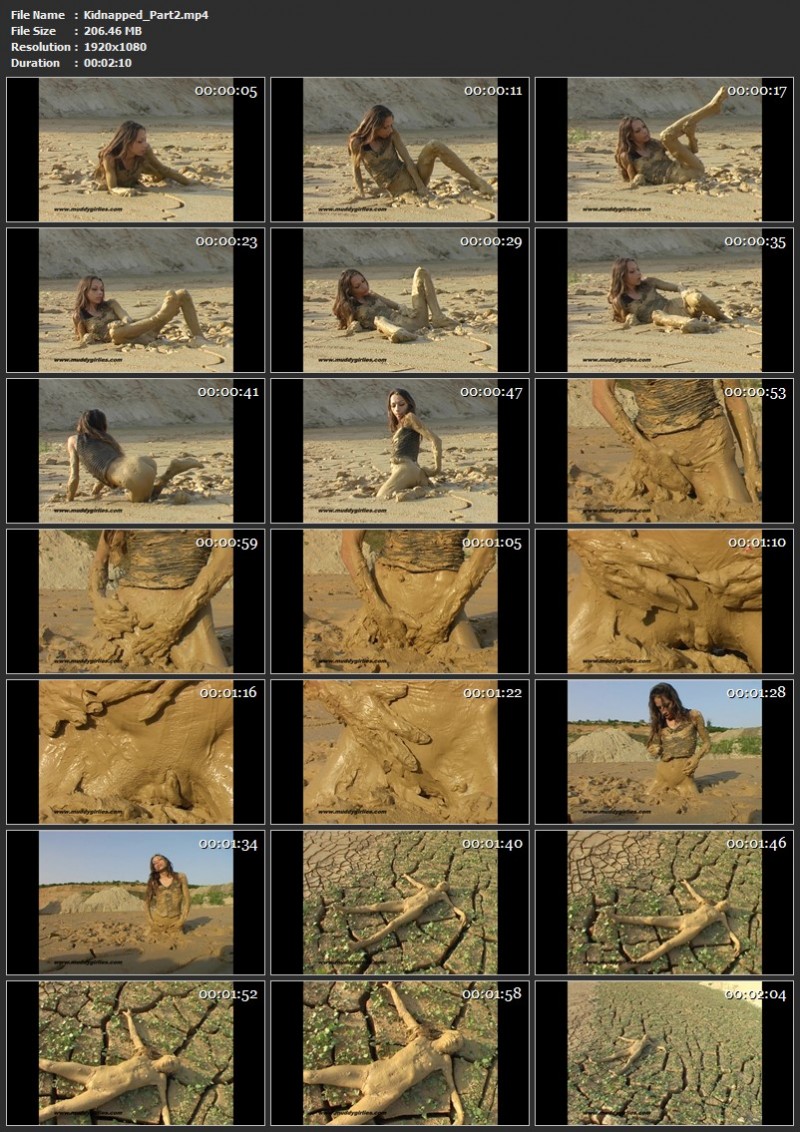 Kidnapped Girls get horny in the mud Part 2. 03 Nov 2017. Muddygirlies.com (206 Mb)