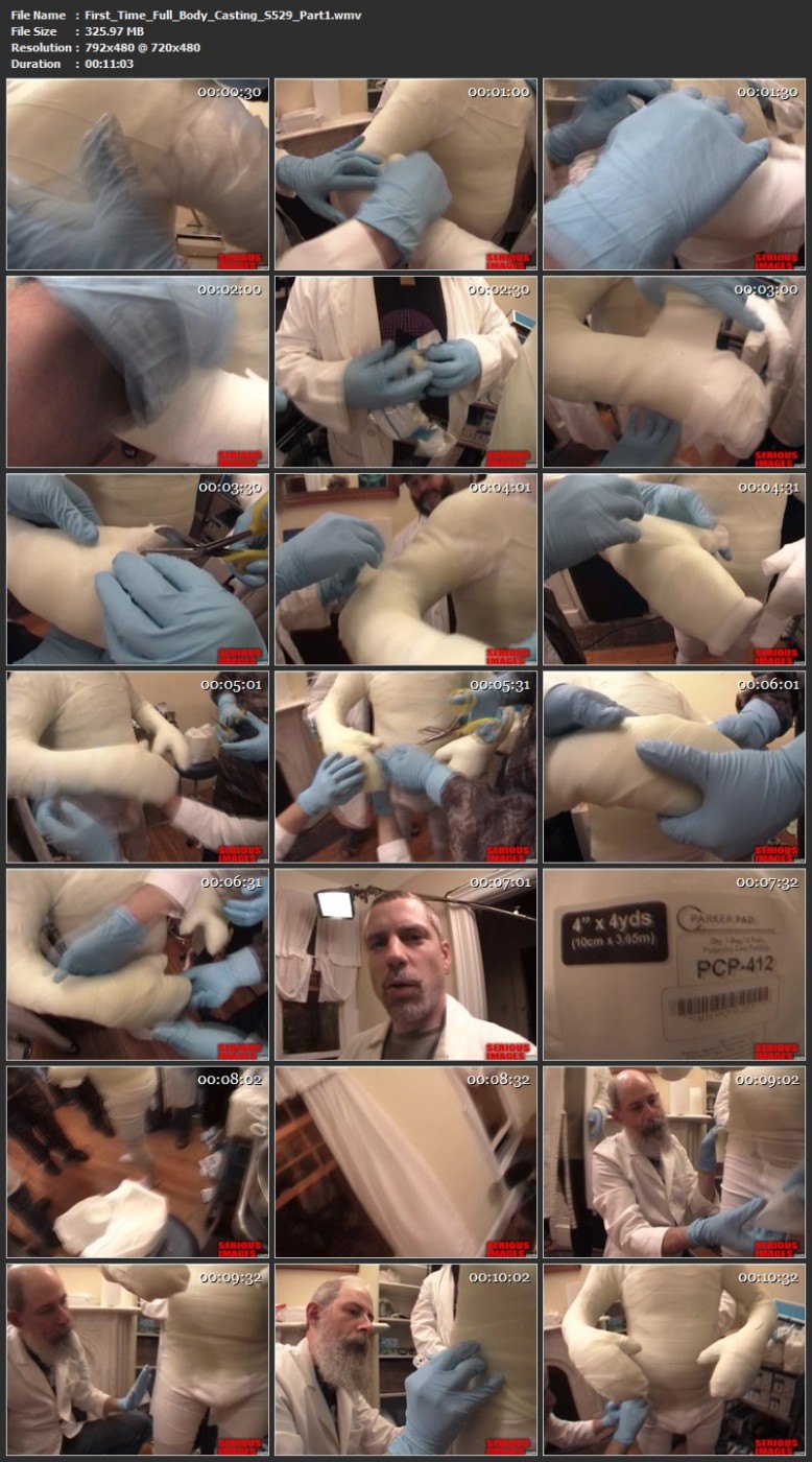 First Time Full Body Casting (S529). Jul 05 2020. Seriousimages.com (776 Mb)