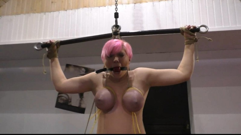 Nova Pink - Hung by her Rubber Bound Breasts onto the Sybian (bip127). Apr 13 2019. Breastsinpain.com (508 Mb)