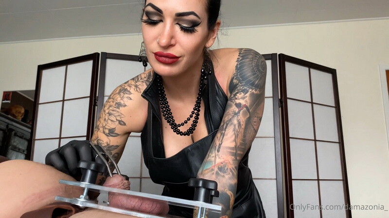 I M Torturing My Slave S Balls Using A Heavy - Mistress Damazonia. OnlyFans.com (693 Mb)