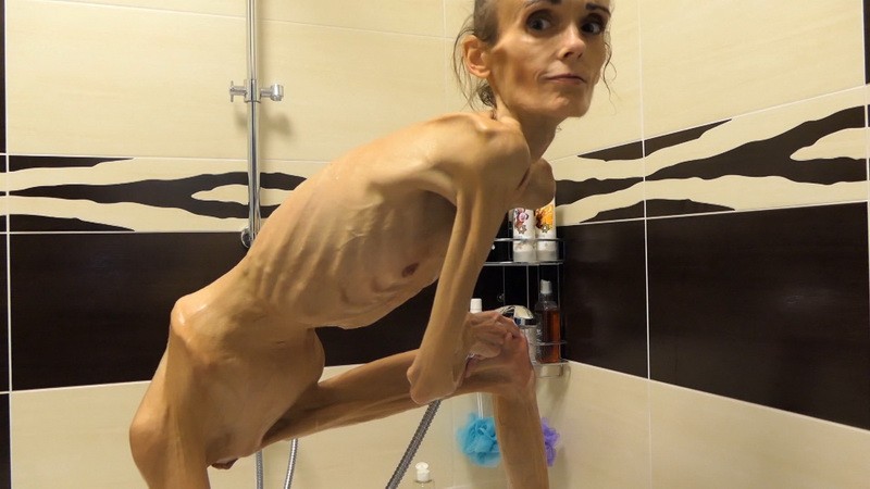 Denisa taking a shower. 21 Jun 2021. Skinnyfans.com (372 Mb)