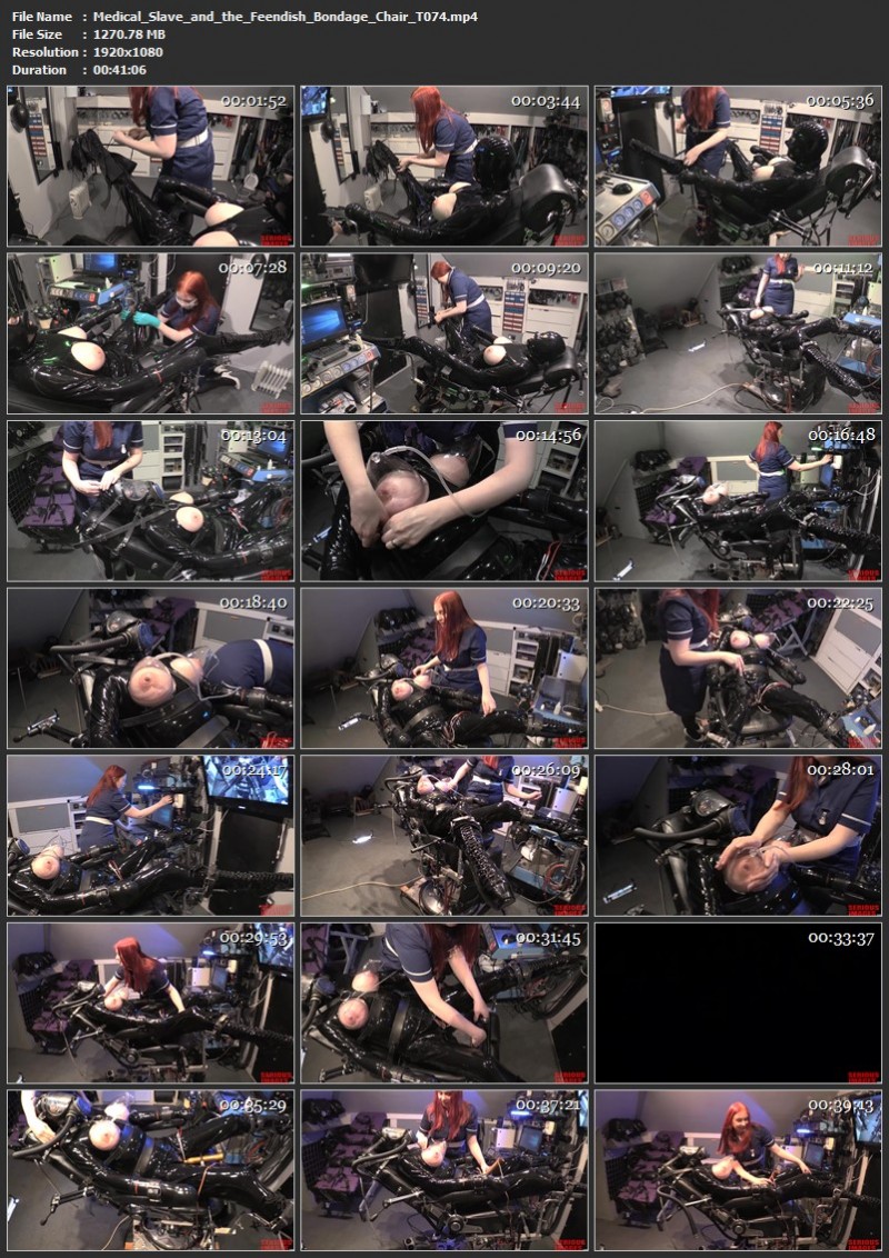 Medical Slave and the Feendish Bondage Chair (T074). Jul 17 2022. Seriousimages.com (1270 Mb)