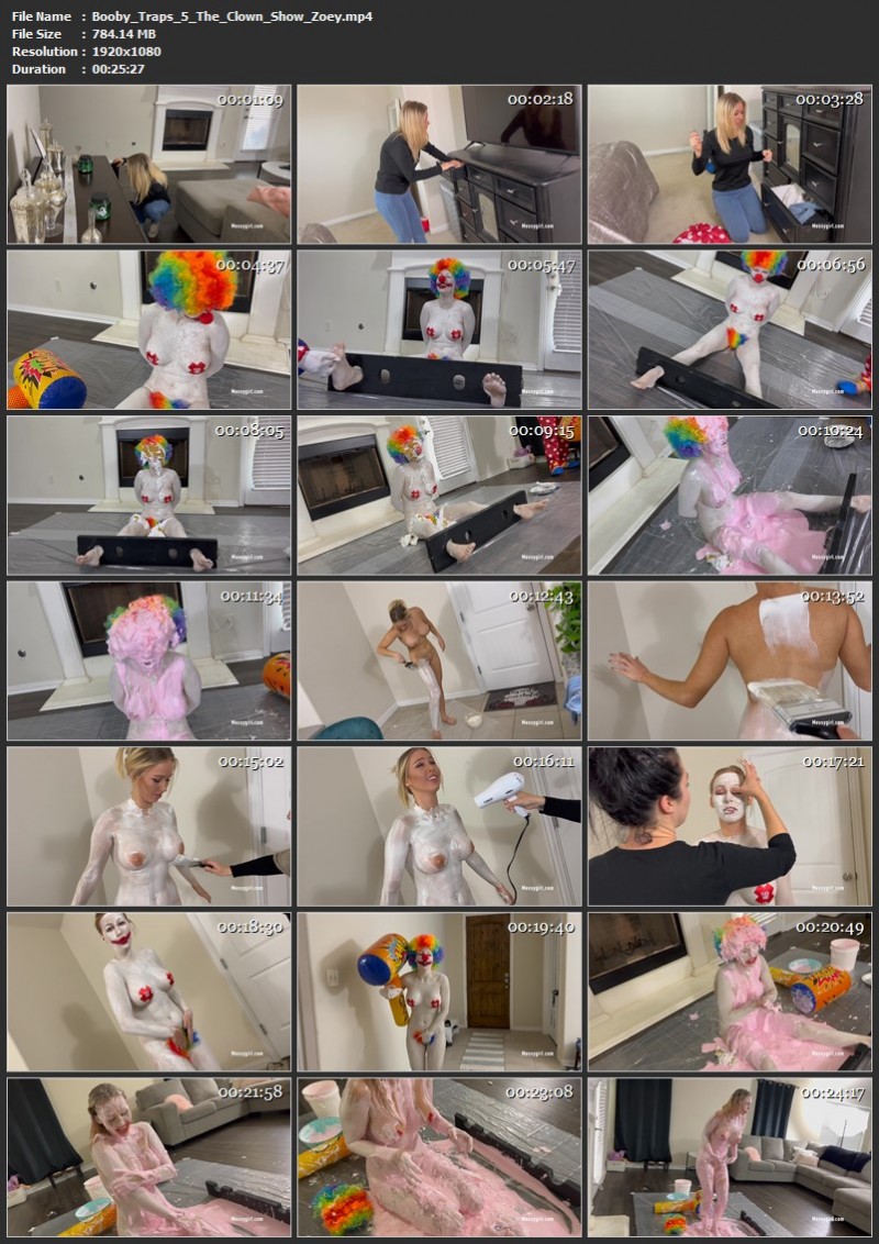 Booby Traps 5: The Clown Show - Zoey. Jan 02 2023. Messygirl.com (784 Mb)