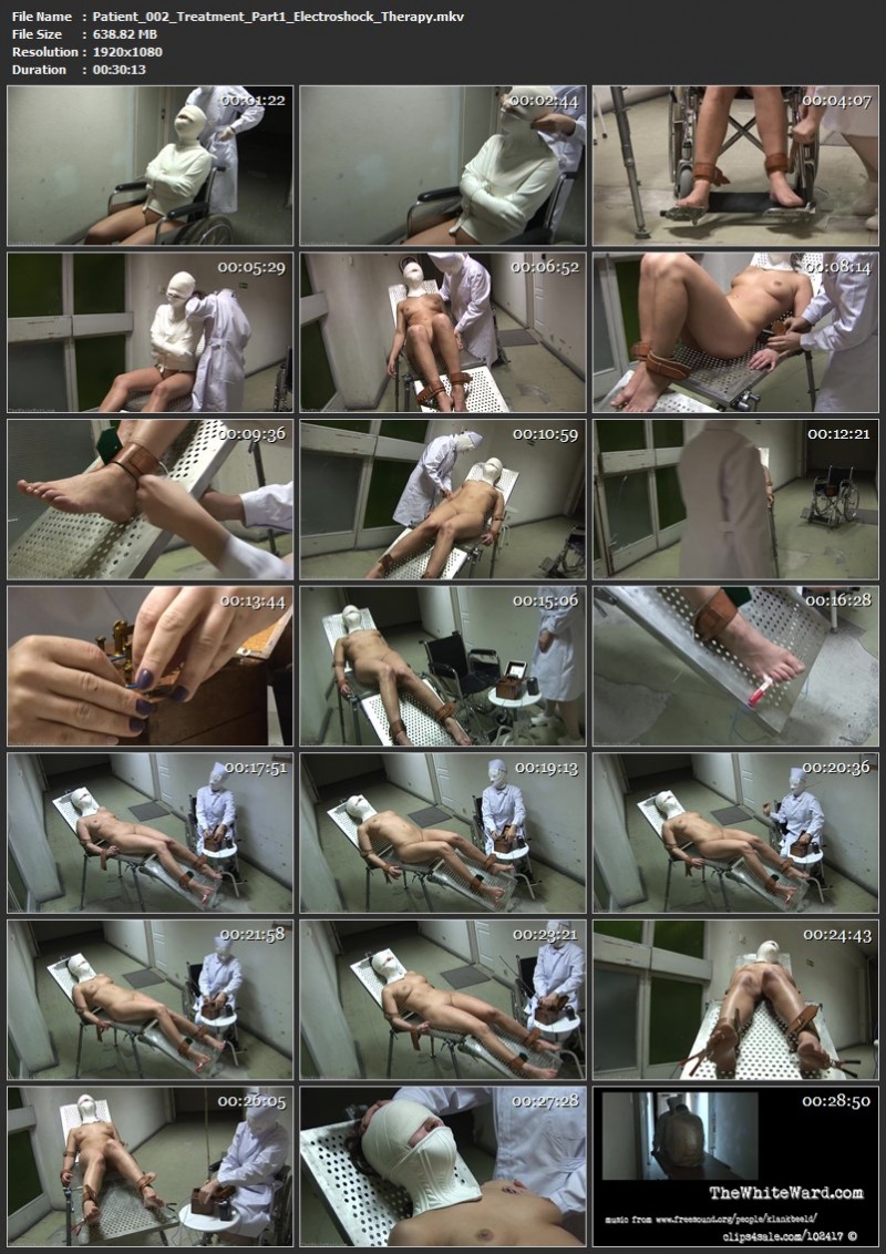 Patient 002 - Treatment (Part 1) - Electroshock Therapy. TheWhiteWard.com (638 Mb)