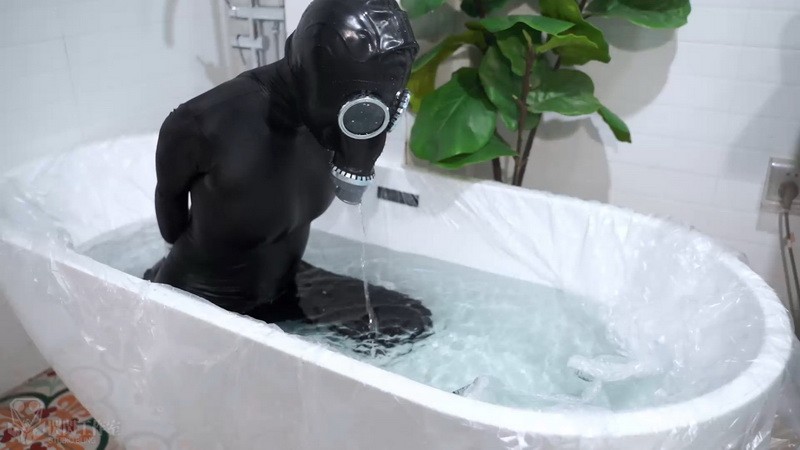 Heavy Waterboarding Double layer stockings and Zentai Water spray and immersion - Shiyu. Studio Bling (819 Mb)