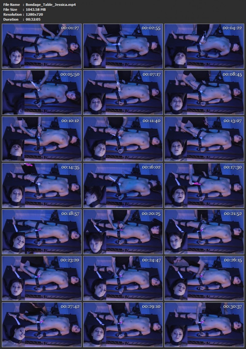 Bondage Table - Jessica. Clips4sale (1043 Mb)
