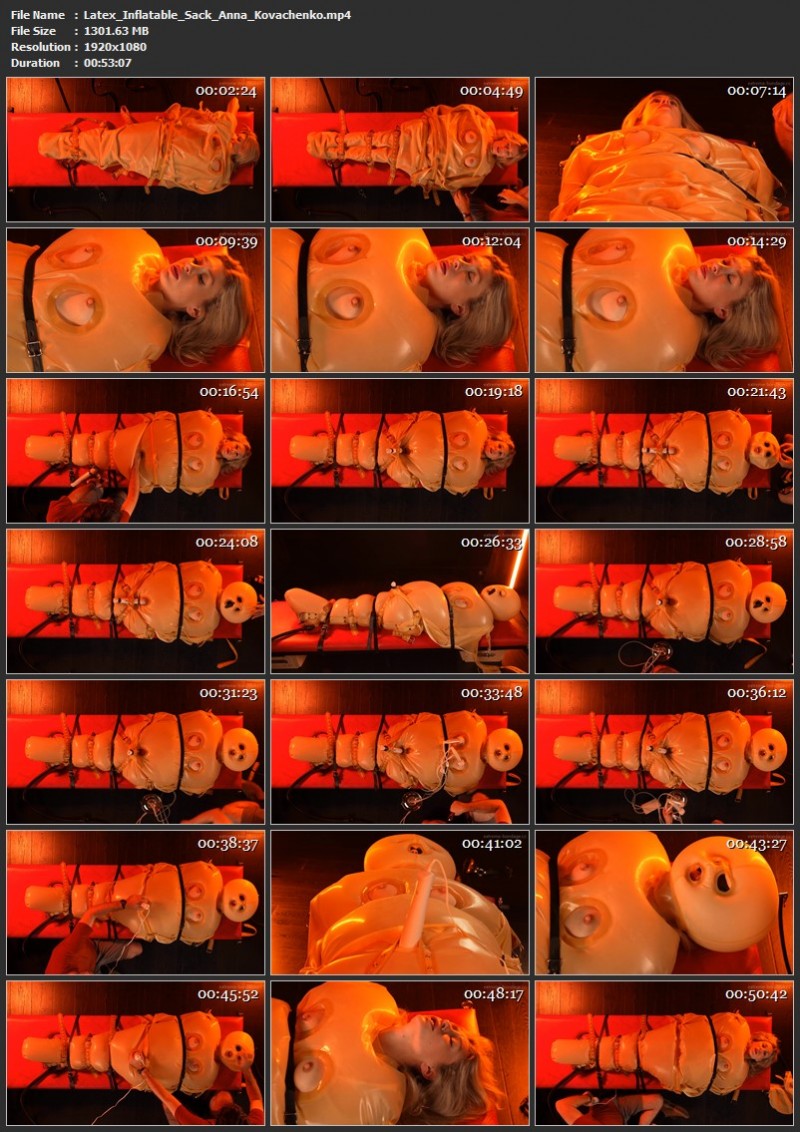 Latex Inflatable Sack - Anna Kovachenko. Clips4sale (1301 Mb)