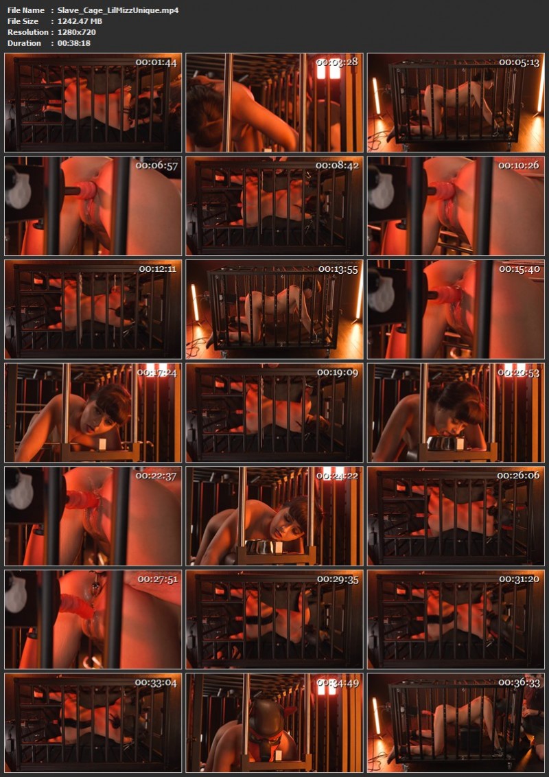 Slave Cage - LilMizzUnique. Clips4sale (1242 Mb)