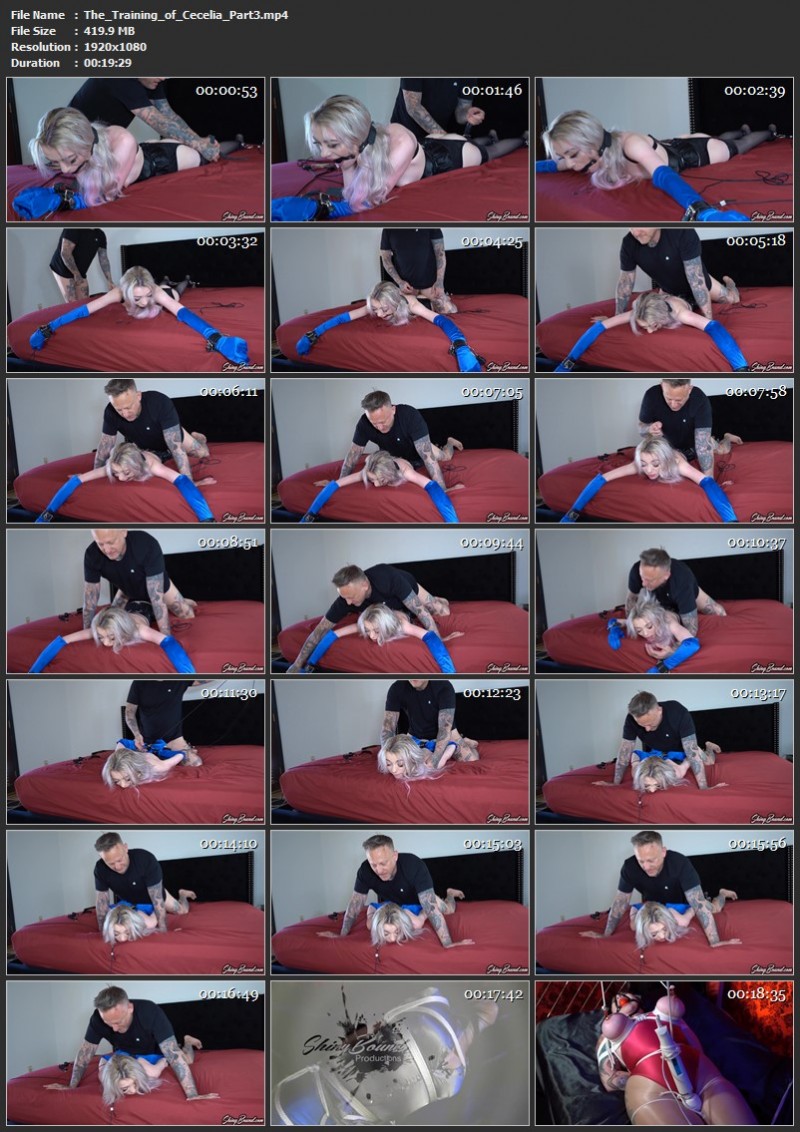 The Training of Cecelia (Part 1-5). ShinyBound. (2417 Mb)
