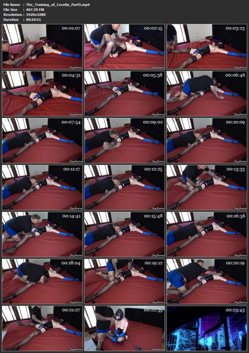 The Training of Cecelia (Part 1-5). ShinyBound. (2417 Mb)