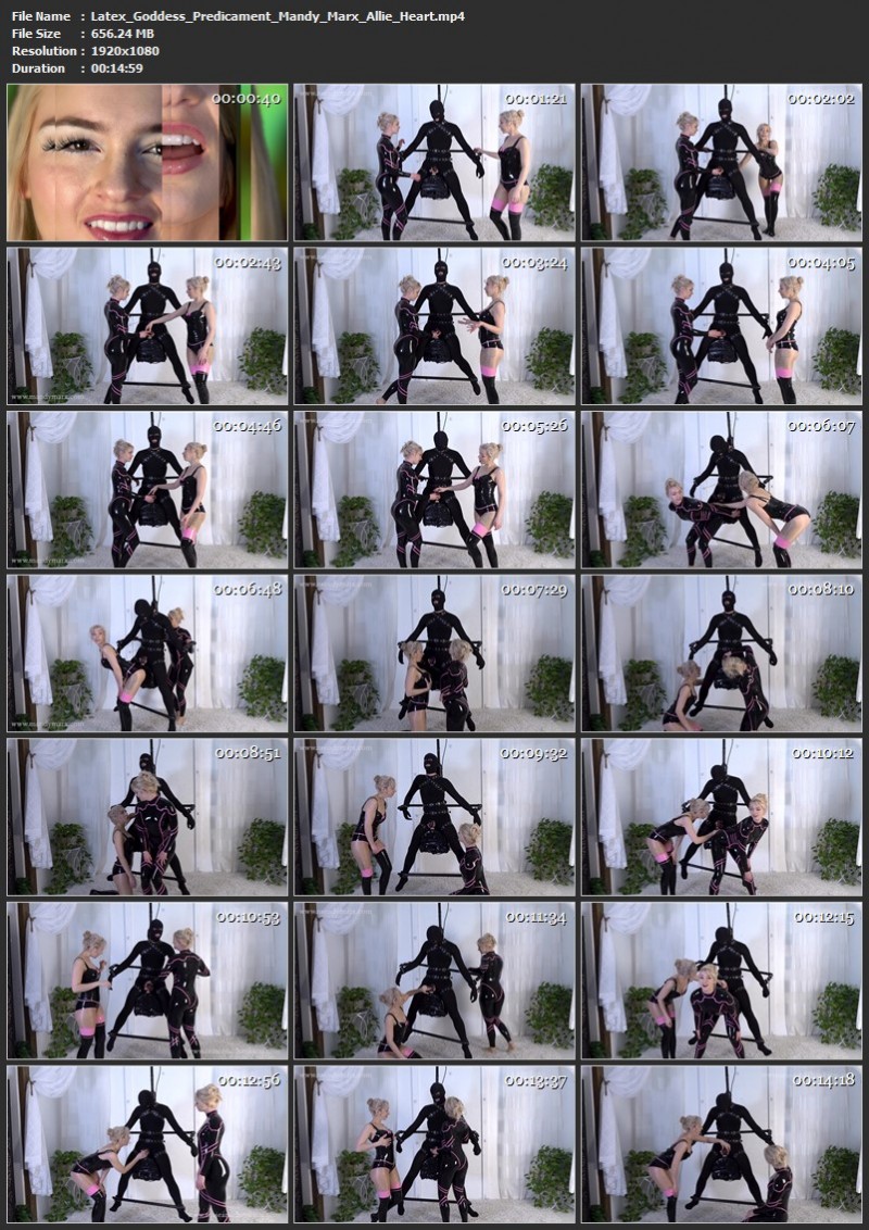 Latex Goddess Predicament - Mandy Marx & Allie Heart. 26.04.2025. TeaseAndThankYou (656 Mb)