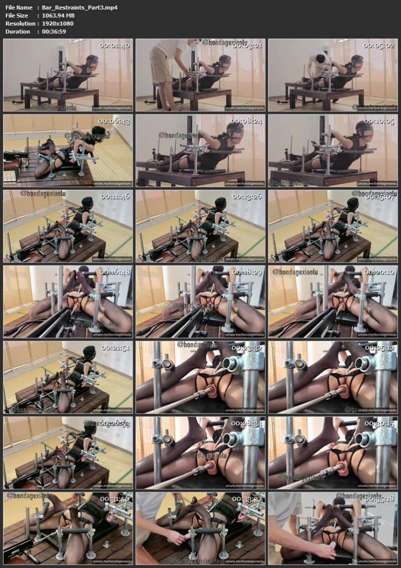 Bar Restraints. BondageXiaoLu (3145 Mb)