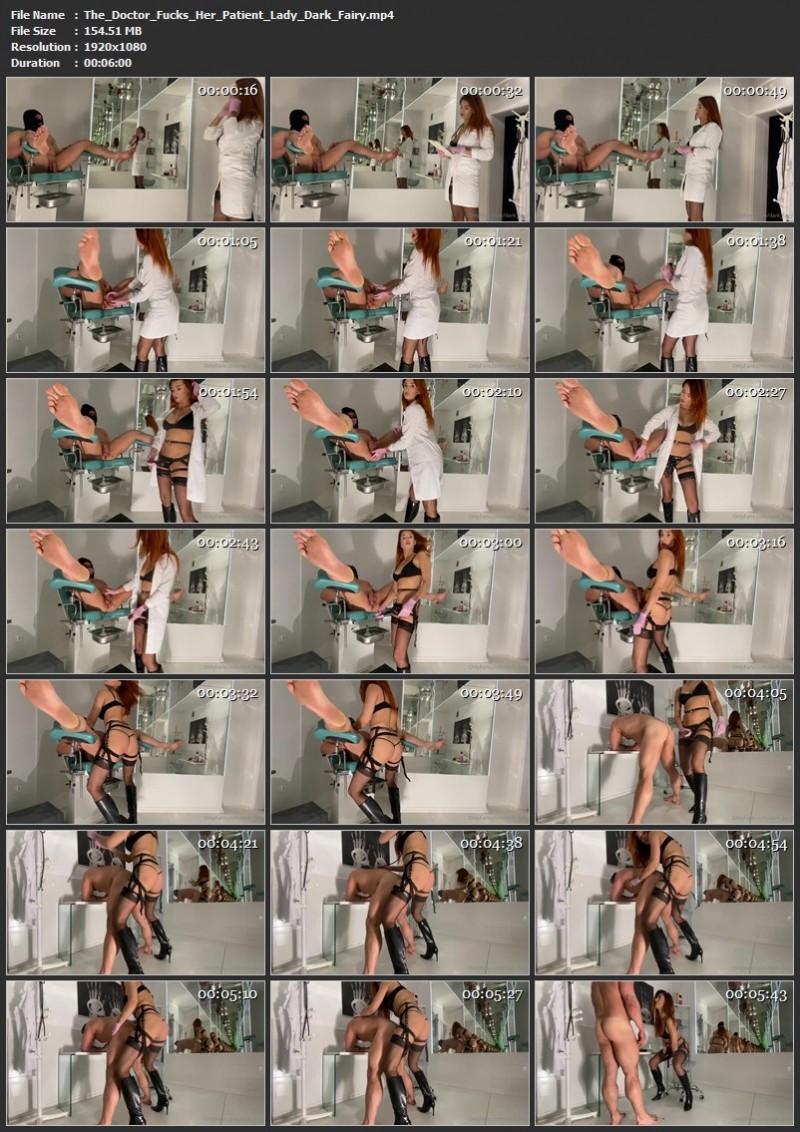 The Doctor Fucks Her Patient - Lady Dark Fairy. OnlyFans (154 Mb)