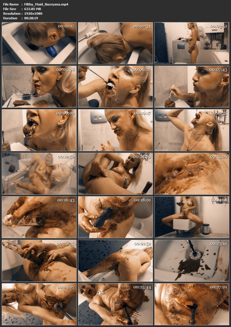 Filthy Maid - Nazryana. ArtOfScat (633 Mb)
