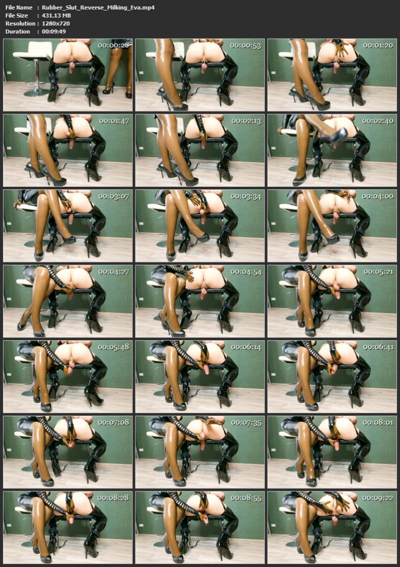 Rubber Slut Reverse Milking - Eva. Clips4sale (431 Mb)