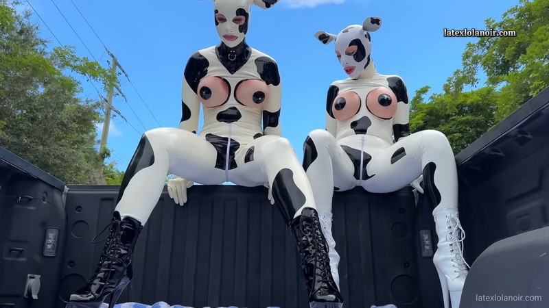 MOOvie stars - Miss Fetilicious and Lola Noir. LatexLolaNoir (784 Mb)