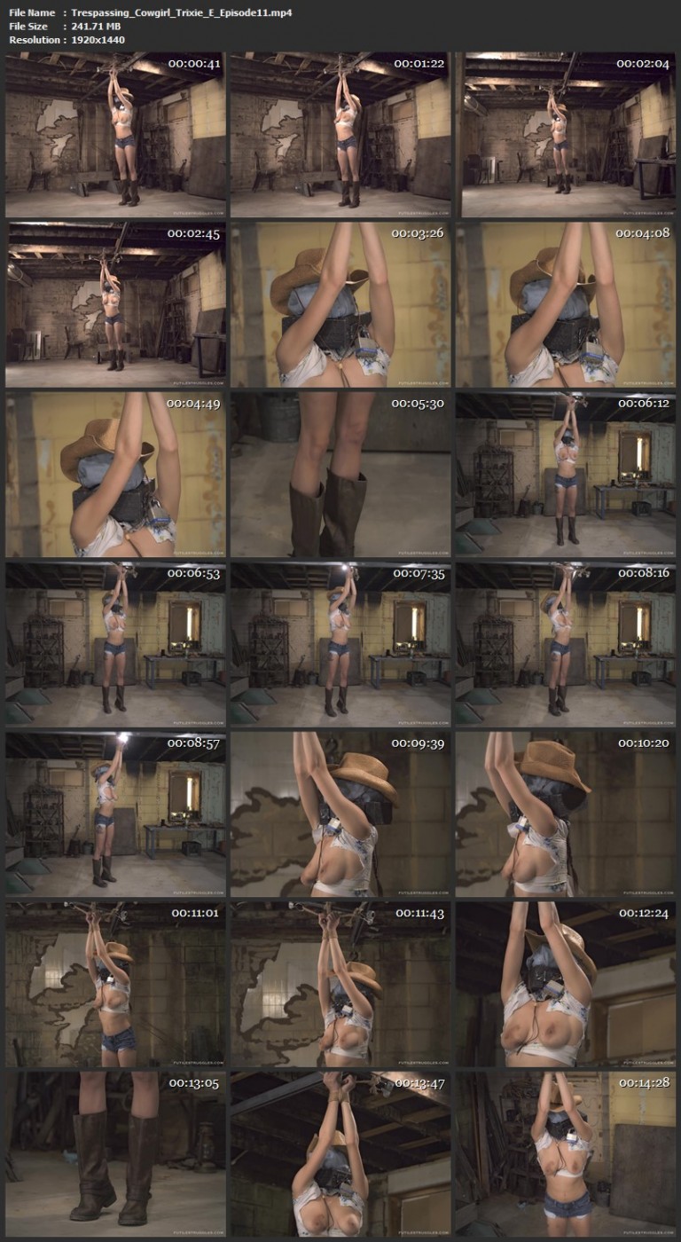 Trespassing Cowgirl - Trixie E (Episode 11). FutileStruggles (241 Mb)