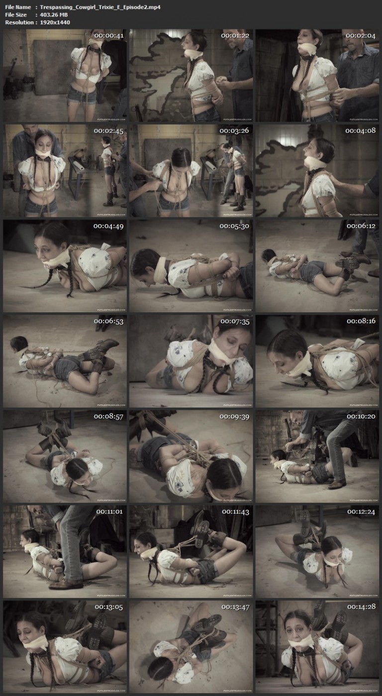 Trespassing Cowgirl - Trixie E (Episode 2). FutileStruggles (403 Mb)