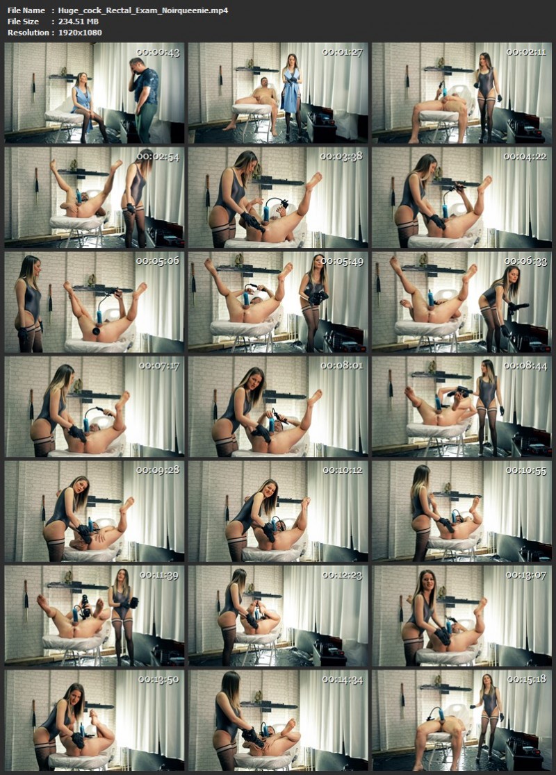 Huge cock Rectal Exam - Noirqueenie. (234 Mb)