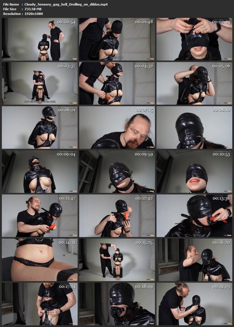 Cloudy Sensory gag hell Drolling on dildos (733 Mb)