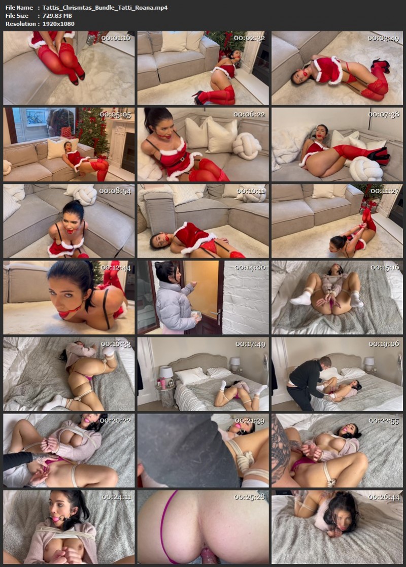 Tatti's Chrismtas Bundle - Tatti Roana. Tatti Roana Bondage (729 Mb)